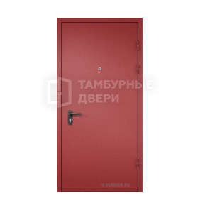 Дверь тамбурная уличная скелет наружные панели с винилискожи ТД-25